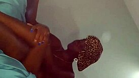 I watched an old man breed a mature ebony milf with a deep creampie. Pure chocolate heat!