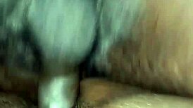 I watched an old man breed a mature ebony milf with a deep creampie. Pure chocolate heat!