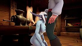 精灵操夜精灵厨房蒙眼魔兽色情模仿