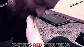 submissive gay worships feet with intense domination and cumshot passion