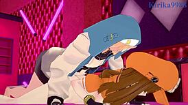 May And Bridget Intense Sex And Anal Sex - Guilty Gear -Strive- Hentai