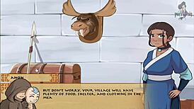 i'm brunette avatar trainer getting rough sex in part 6