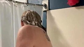 Ivy19921 Cums In Shower With Big Tits!