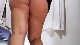 you dirty whore, smoking and stripping for anal fun 😈