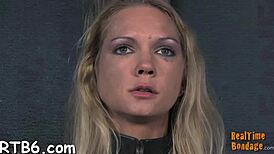 My Heart Races Seeing Hot Babe Bound and Whipped on Smooth Ass in Rough Domination