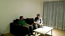 terrible whore maid gets fucked in group sex part one