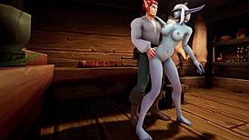 精灵操夜精灵厨房蒙眼魔兽色情模仿