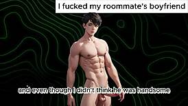 i sucked my roomies straight boyfriends cock - gay stories