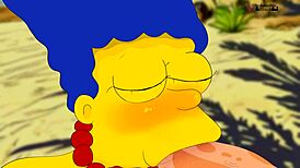 Hey, check Marge Simpsons in sexy 3D cartoon porn 2025! 😍