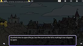 Oral sex and anal in anime brothel gameplay