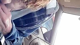 Morning Blowjob Blast to My Buddy in Car!