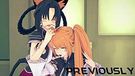 akeno has a surprise for you in hs dxd ntr madness 7 full movie!