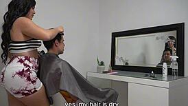 hot ass wife of best friend slips up and bangs me hard