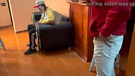 we paid a straight guy to fuck a gay one in the ass