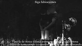 Casada Flashes on Street While Cuckold Voyeur Films Naughty Upskirt Thrills