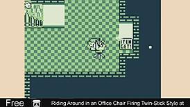 Riding Office Chair While Firing Twin-Stick in Erotic Game
