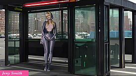 wanna watch me tease and touch on the way home?