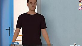 stacy and belle share lesbian fun with two dildos