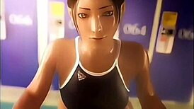 Sneak into ex-girlfriend's changing room and fuck!