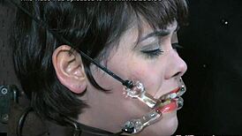 Busty Sub Whipped and Fingered Anally by Dom!