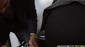 Hey, Ivy Young learns how to climb the ladder in the office with Mr. Jay! 💼🔥