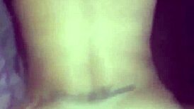 Amateur couple fucking at home after the party 😏