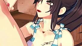 yo, found the perfect partner for wild 3d hentai action