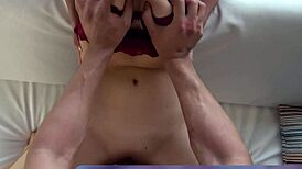 Cute Teen 18+ Gives Intense POV Blowjob To Big Dick Then Gets Pussy Fucked