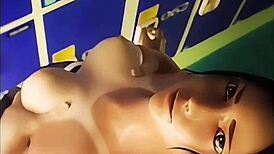 Sneak into ex-girlfriend's changing room and fuck!