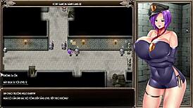 karryn's prison gameplay in prisoner mode