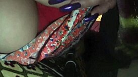 Neighbor helps wife while husband works