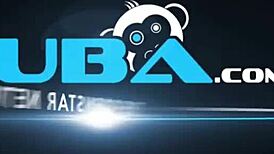 i got my hands all over her tall sexy body, touching those big tits and ass while she masturbates