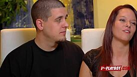 Horny Amateur Couples Heat Up the TV Screen