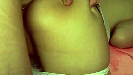 Drilled my horny teen colleague hard in skirt, finishing on her sexy backside