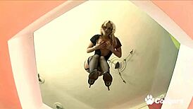 aleska diamond squeezes hard dick in her tight asshole