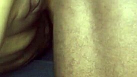 Amateur couple explores muff diving with dildo