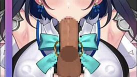 This huge-titted woman gets a creampie