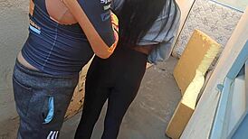 Love seeing girlfriend in tight pants on street