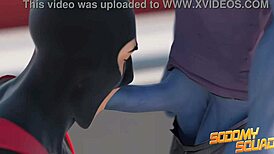 Sodomysquad - Gay Heroes in Super Group Suck and Fuck