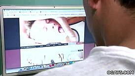 horny gay twinks benn heights and nick sumer engage in hardcore assfucking