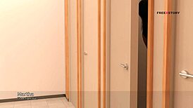 Uh, Mark helpin’ his step-mom with dress change, ya know?