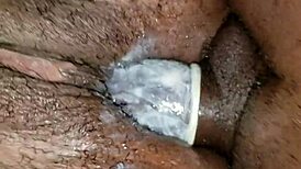 Damn! Homemade couple gets wet with intense creampie!