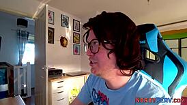 first time newbie sucks leeds dork in british amateur blowjob scene