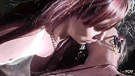 Two Lesbian Naturals Fucking Hard with Toys Under the Blazing Sun!