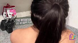 Bratty stepdaughter intensely gets punished by daddy