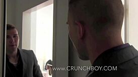 The pornstar jordan fucks a gay guy at the hotel in suit