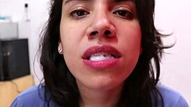 oldie enjoys romantic cumplay and swallow in pajamas