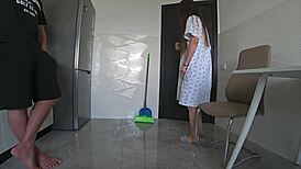 why's my wife fucking our family friend in the kitchen?