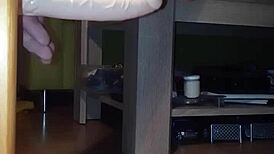 I watched this gay teen dildo anal ride in yummy ass, it was amazing!