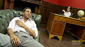 Amazing doctor, can you handle this patient fucking you in office?